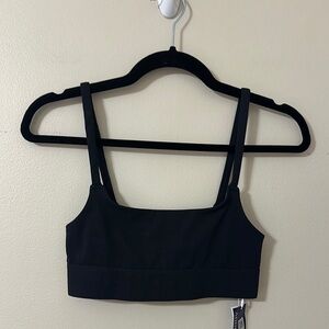Addison Bay Black AB Soft Bra Sz Small NWT Activewear Workout Sporty Comfy Soft